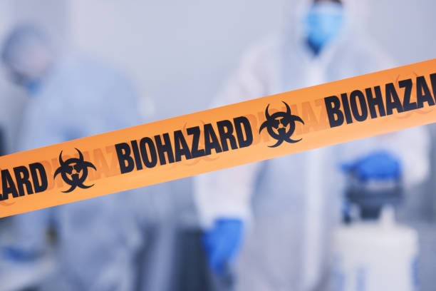 Professional Drug Lab Cleanup technician working in Louise, TX